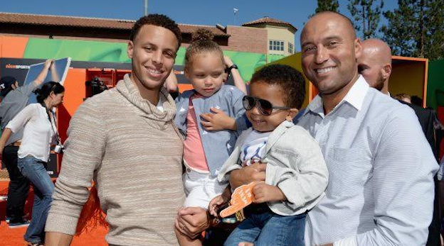 Derek Jeter gets slimed in gold at Kids' Choice Sports Awards (video) 