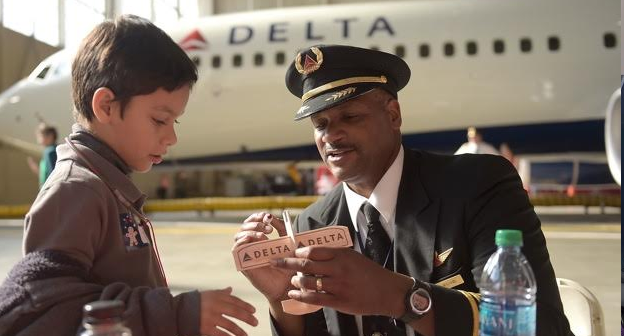 Delta Air Lines' Brings Christmas Cheer to Children’s Hospital at 'Holiday in the Hangar' Celebration